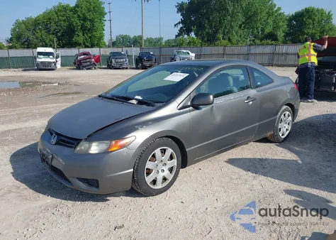 2007 Honda Civic Lx из США, поврежденный, VIN 2HGFG12667H505416